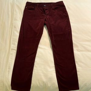 Men’s velvet pants